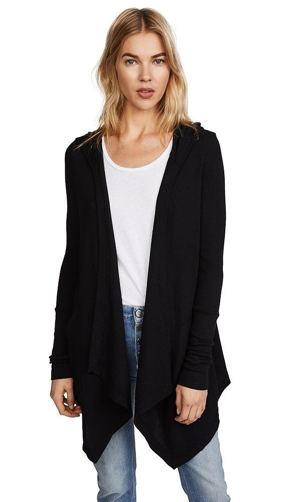 Splendid Thermal Cardigan with Hood | Shopbop Product Image