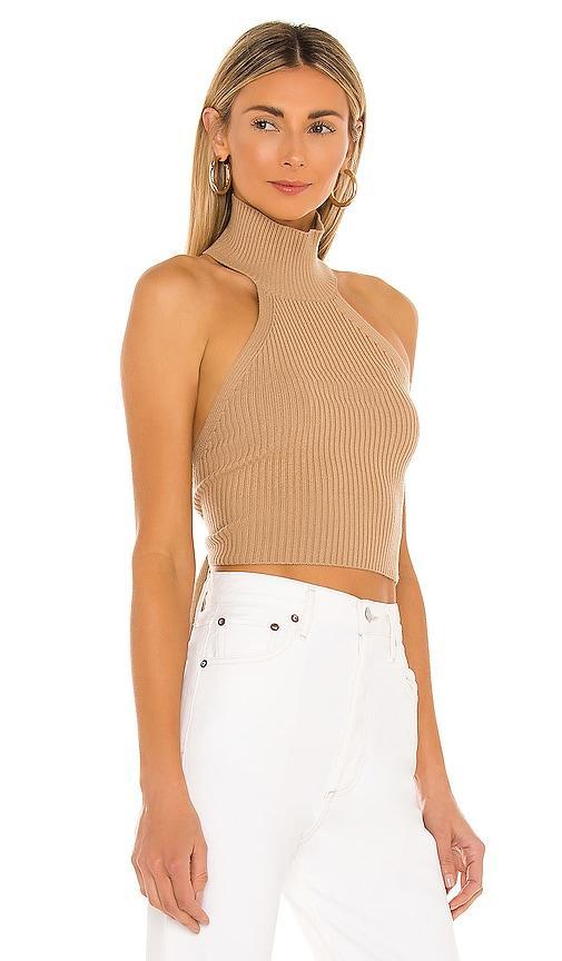 House of Harlow 1960 x REVOLVE Heather Halter Top in Nude. Product Image