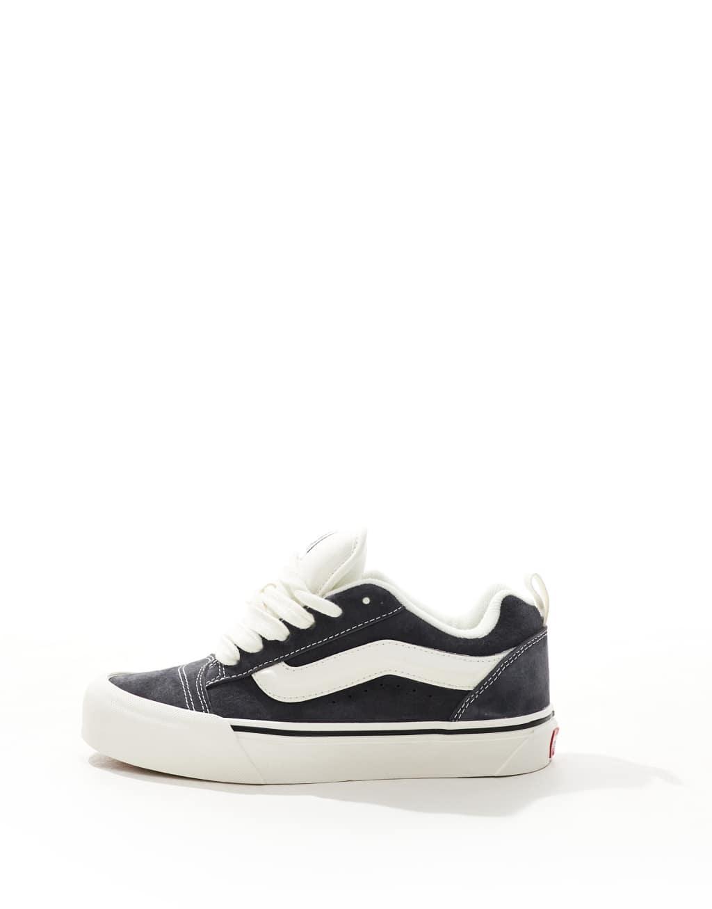 Vans Knu Skool sneakers with suede in gray Product Image