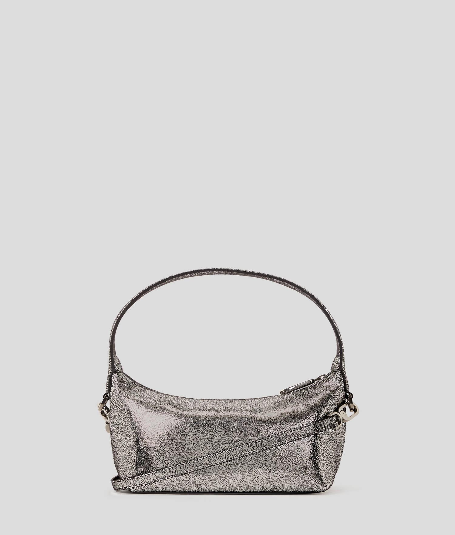 KLJ LOGO METALLIC TOP-HANDLE BAG Product Image