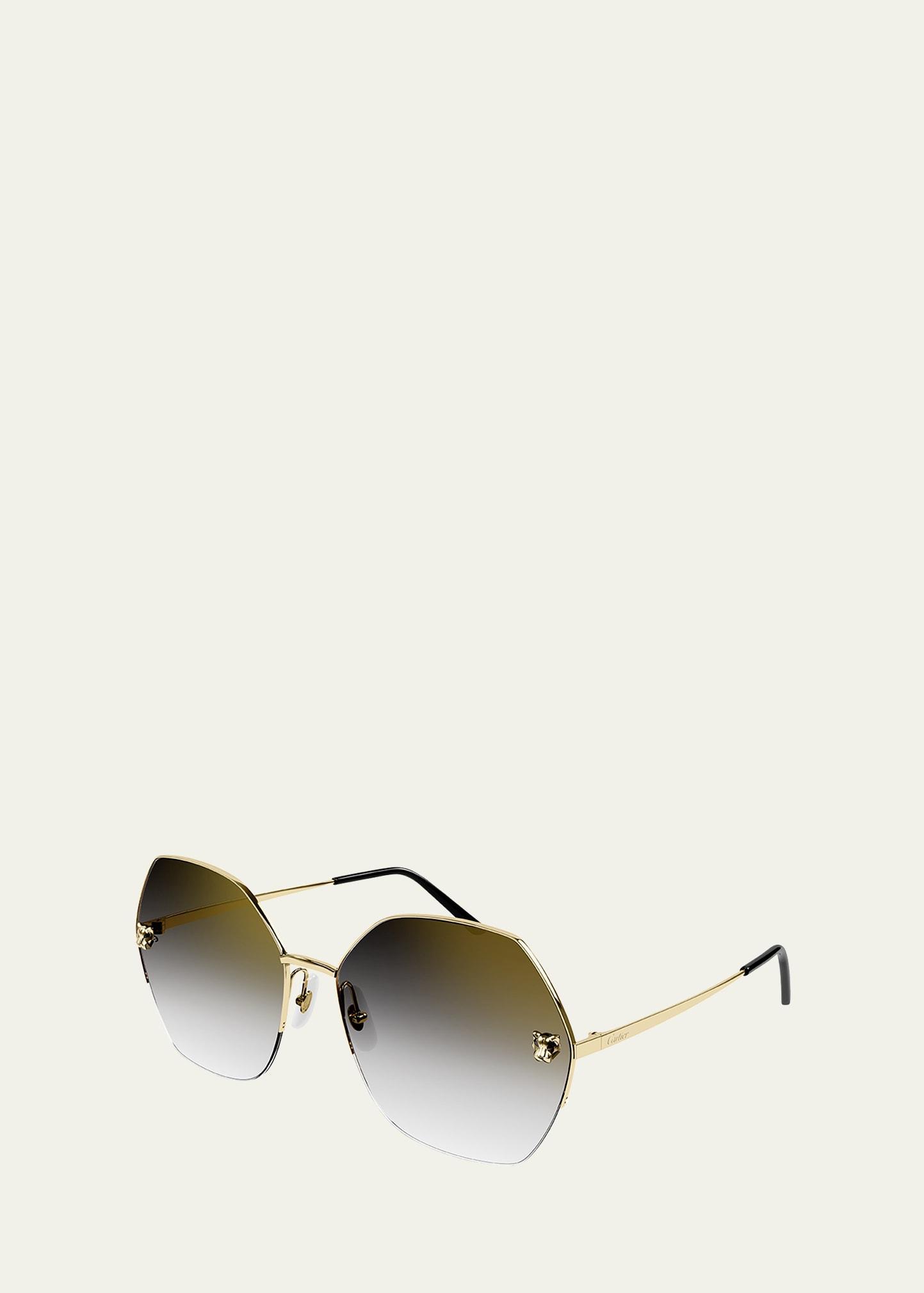 Womens 62MM Geometric Sunglasses Product Image