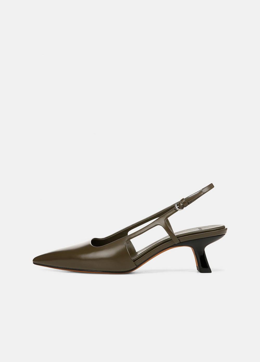 Bianca Leather Slingback Heel Product Image