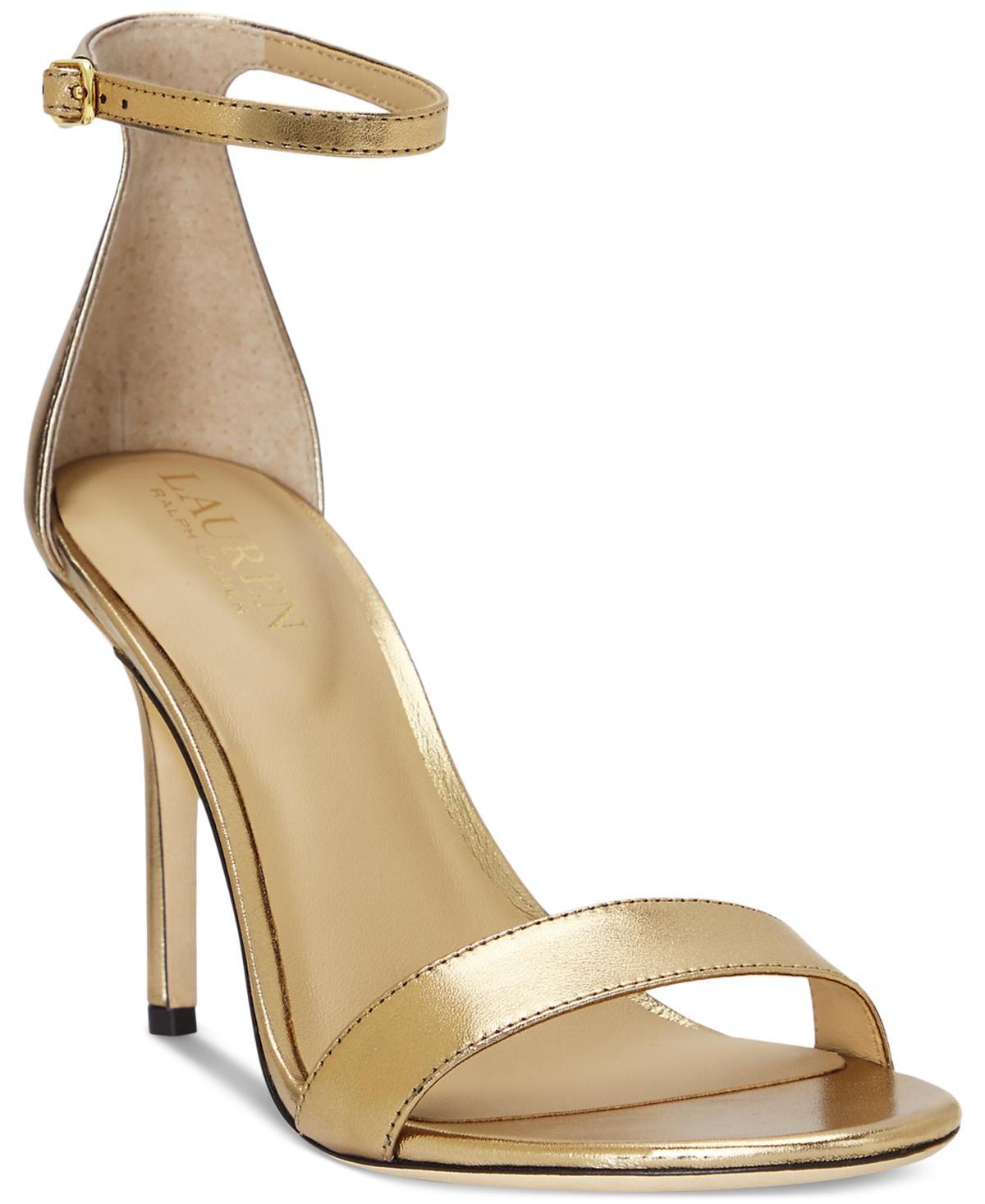 Lauren Ralph Lauren Womens Allie Ankle-Strap Dress Sandals Product Image