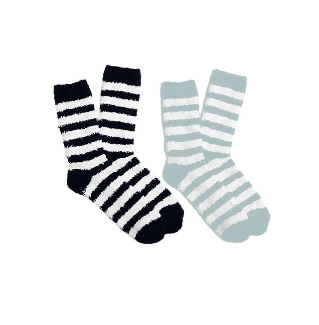 Stems Womens Striped Cozy Socks Two Pack Product Image