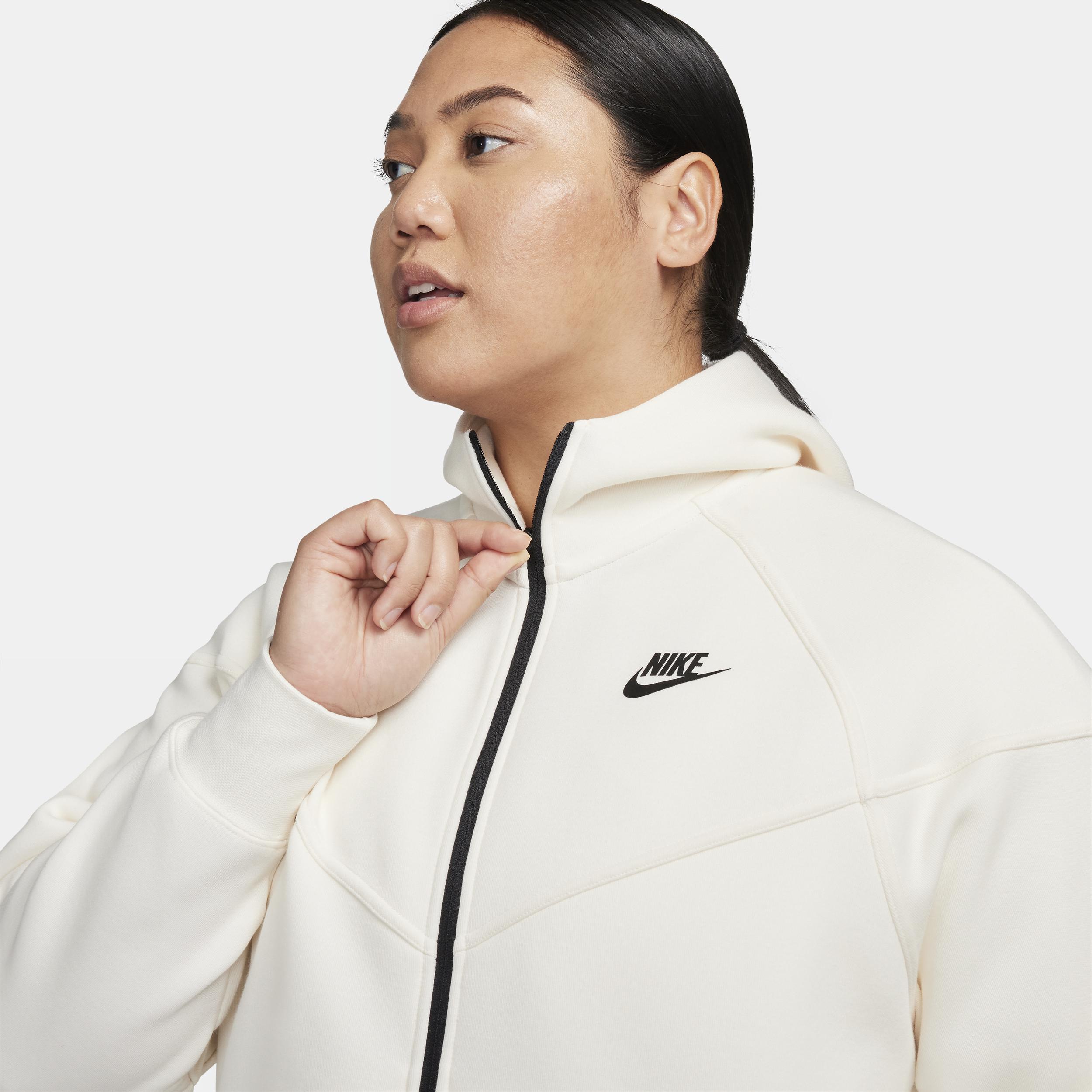 Womens Nike Sportswear Tech Fleece Windrunner Full-Zip Hoodie (Plus Size) Product Image