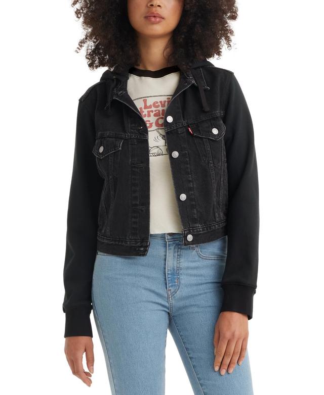 Womens Levis Hybrid Trucker Jacket Product Image