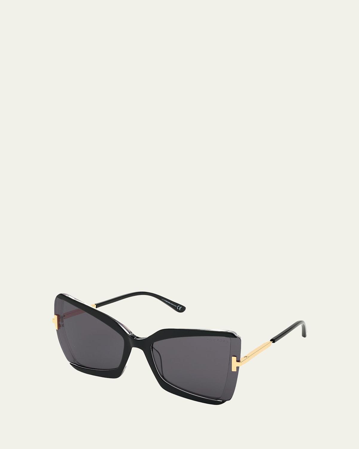 TOM FORD Womens Gia 63mm Butterfly Sunglasses Product Image