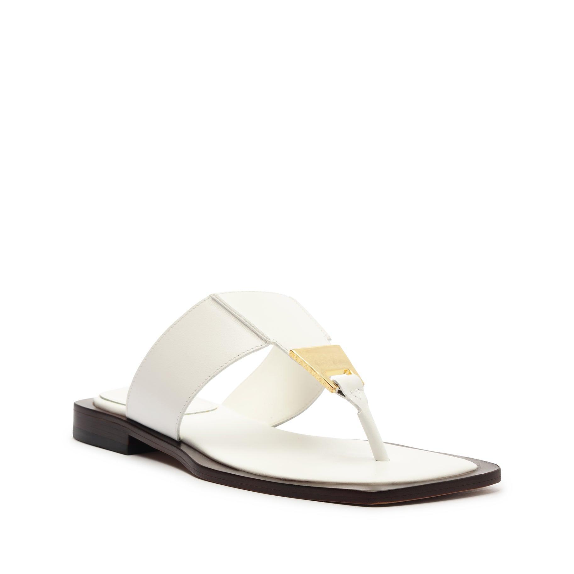 Salma Leather Flat Sandal Female Product Image