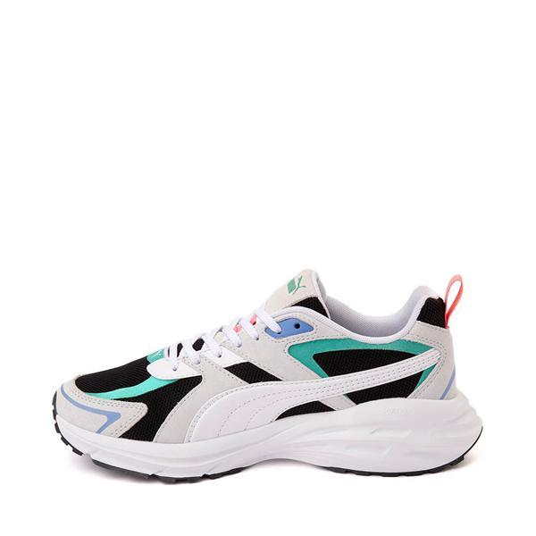 Womens PUMA Hypnotic LS Athletic Shoe White / Silver Mist / Sparkling Green / Pink Product Image