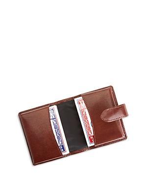 ROYCE New York Men's 3-Piece Leather Playing Card Case - Tan  - male - Size: one-size Product Image