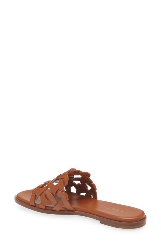 Amalfi Slide Sandal In Brown Product Image