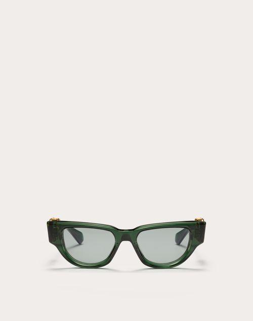 II - CAT EYE ACETATE VLOGO FRAME Product Image