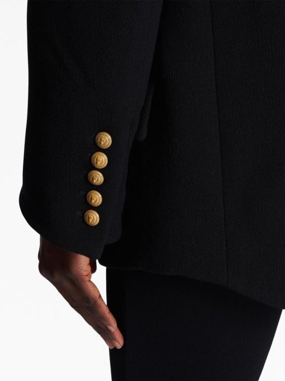 Double-breasted Blazer In Black Product Image