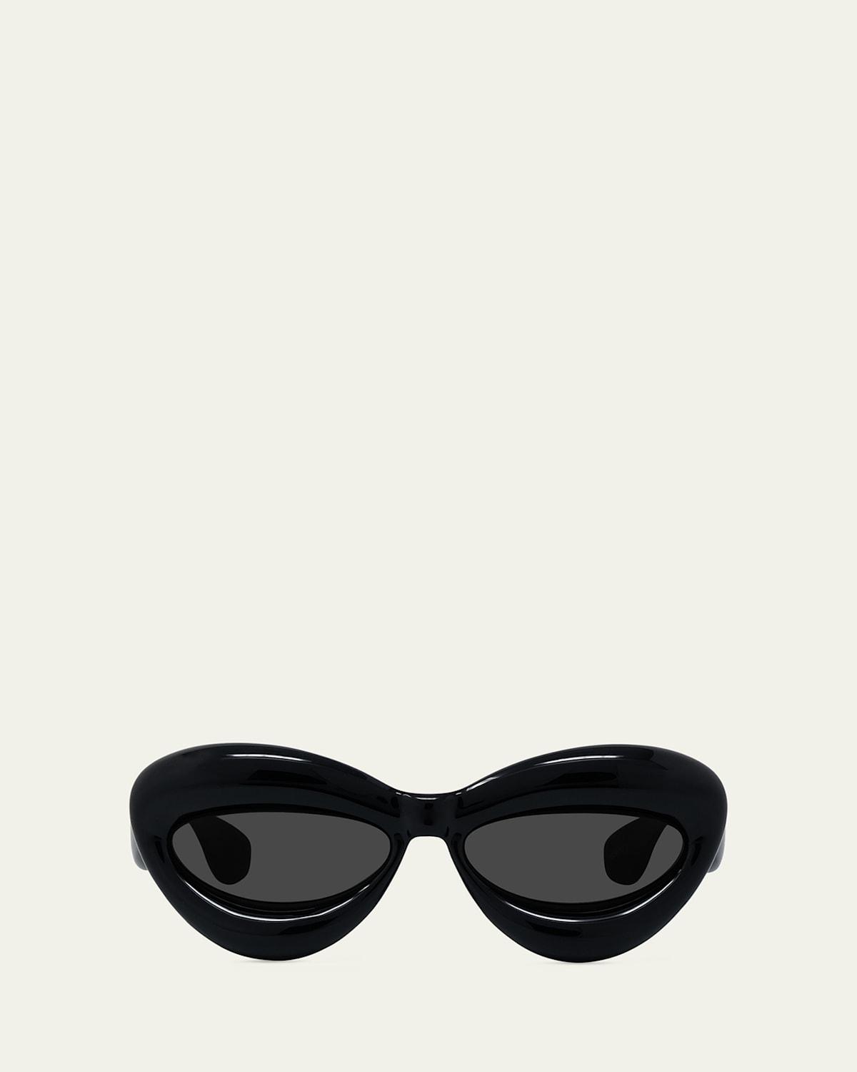 Loewe - Inflated Cat-Eye Acetate Sunglasses OS - Moda Operandi Product Image