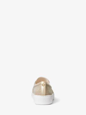 Keaton Glitter Chain Mesh Slip-On Sneaker Product Image