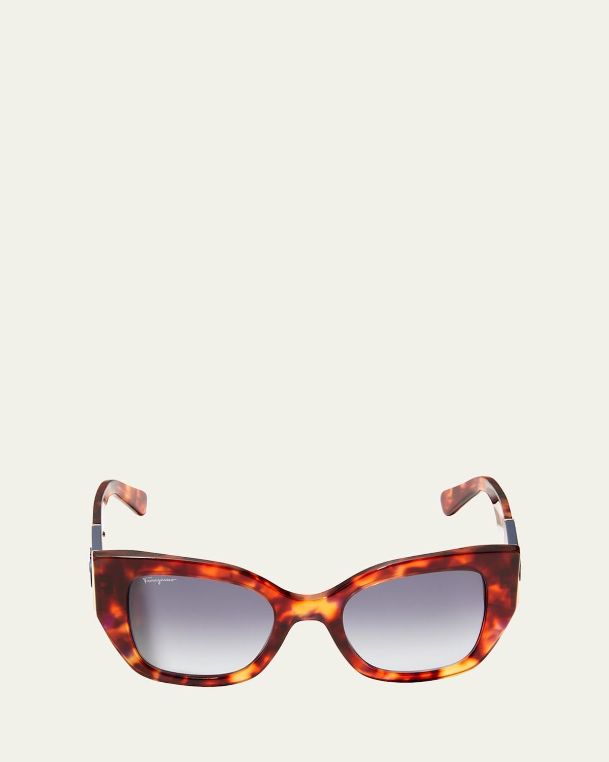 Gancio Square Acetate Sunglasses Product Image