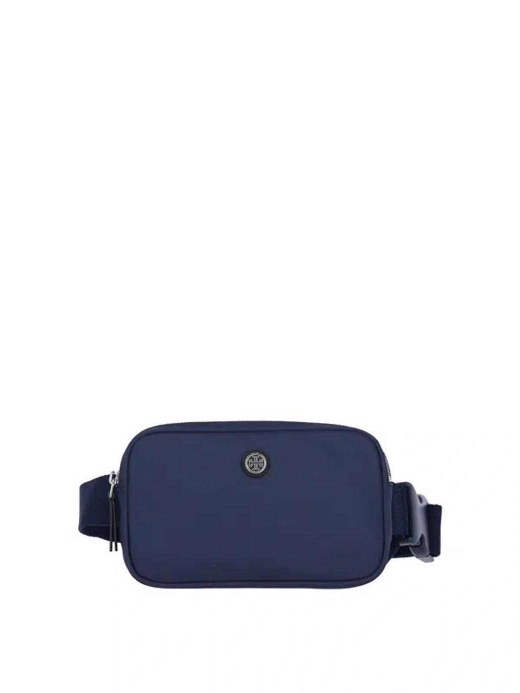 TORY BURCH Virginia Nylon Belt Bag In Blue Product Image