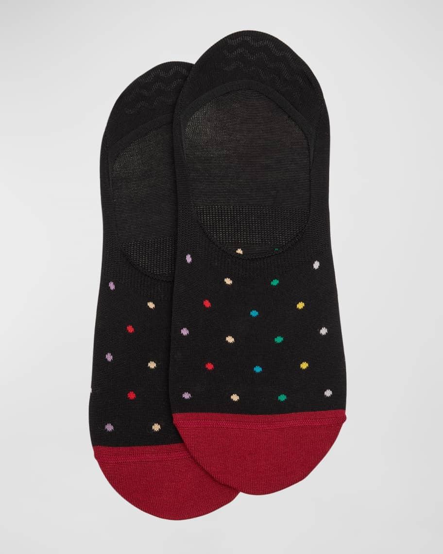 Mens Gianni Dot No-Show Socks Product Image