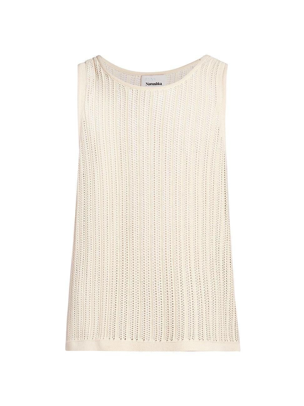 Mens Nyam Open-Knit Tank Top Product Image