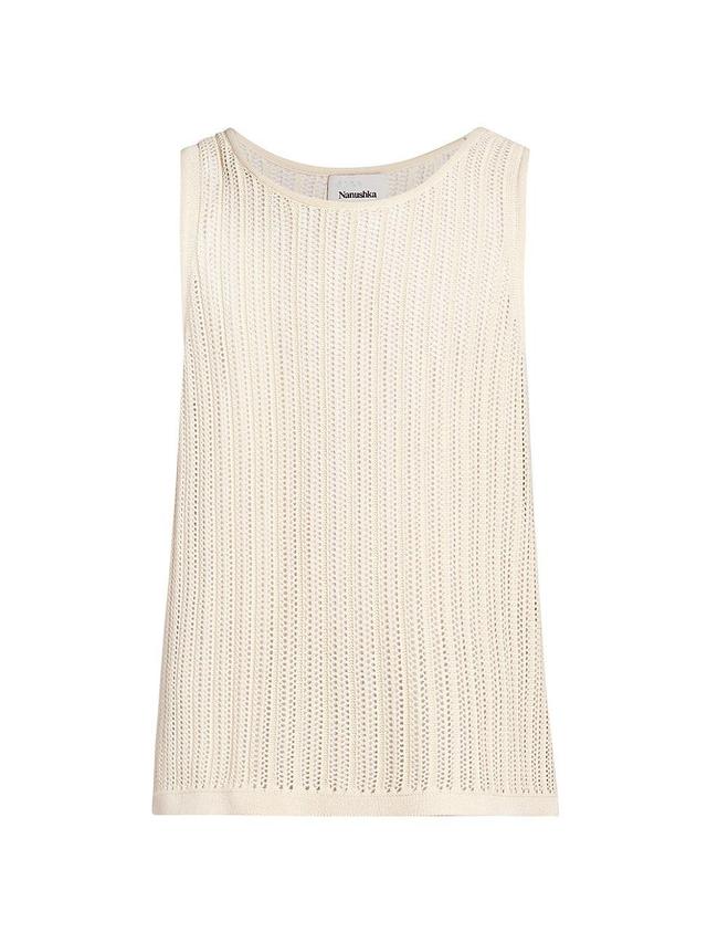 Mens Nyam Open-Knit Tank Top Product Image