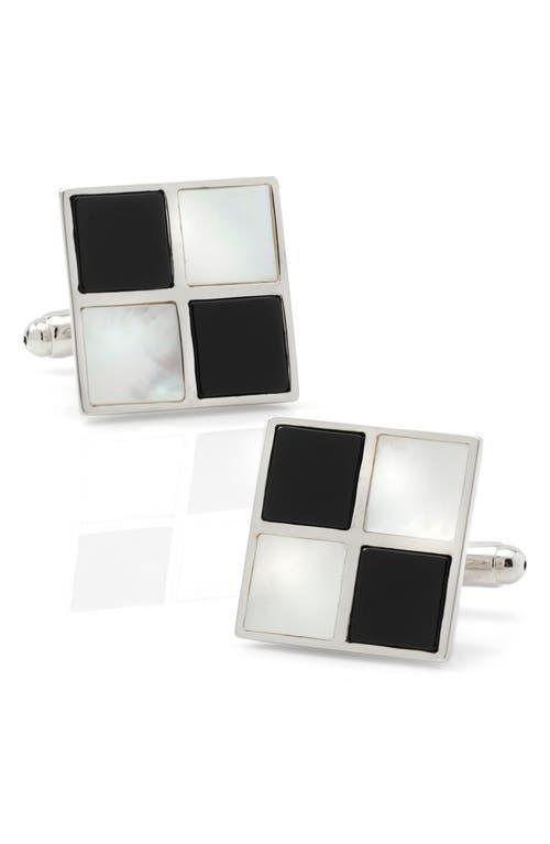 Cufflinks, Inc. Checkerboard Cuff Links Product Image