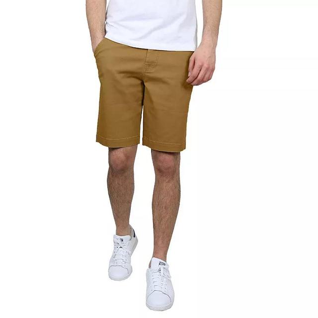 Mens Galaxy by Harvic 5-Pocket Flat-Front Slim-Fit Stretch Chino Shorts Product Image