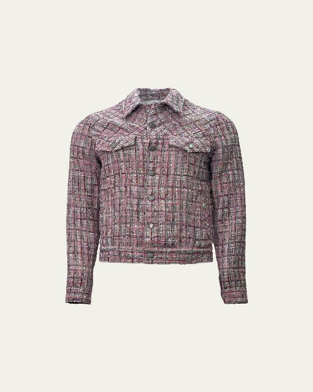 Mens Johnny Tweed Trucker Jacket Product Image