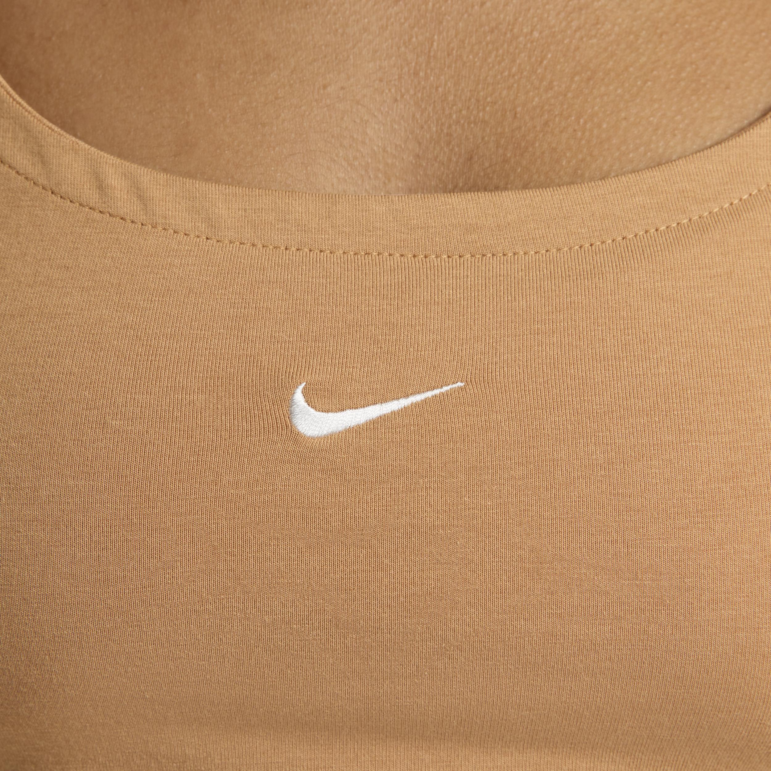 Nike Sportswear Chill Knit Women's Short-Sleeve Square-Neck Top Product Image