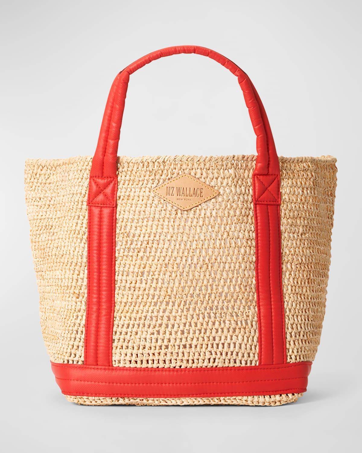 Mz Wallace Small Raffia Tote Product Image