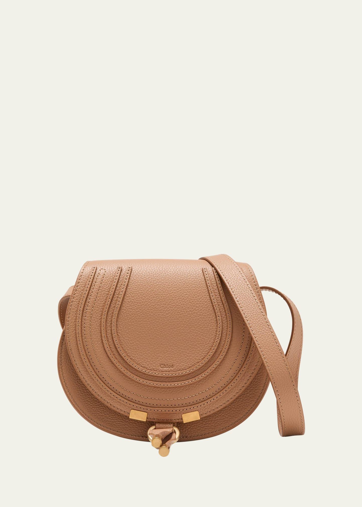 Chlo Small Marcie Leather Crossbody Bag Product Image