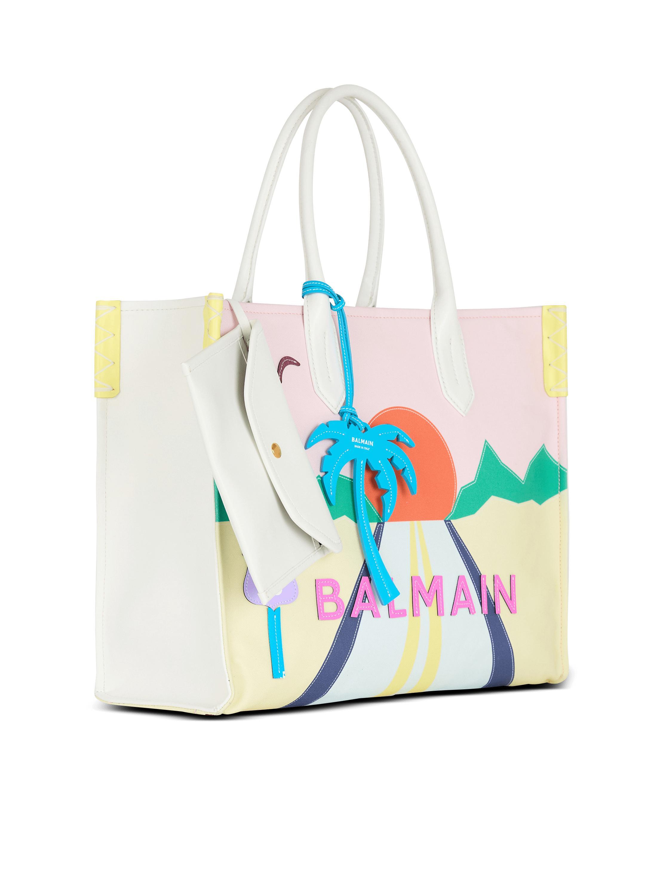 B-Army Shopper Medium canvas and leather Tote bag Product Image