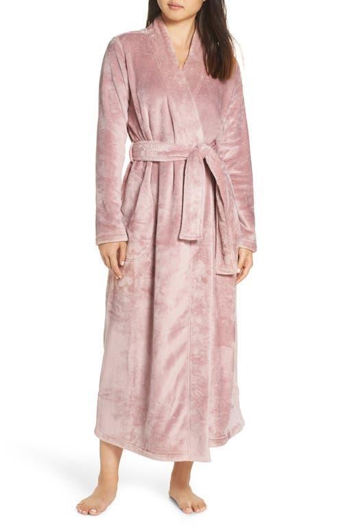 Ugg Womens Marlow Tie-Waist Long-Sleeve Fleece Bath Robe Product Image