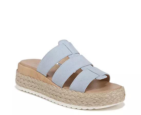 Dr. Scholls Electric Womens Platform Slide Sandals Product Image