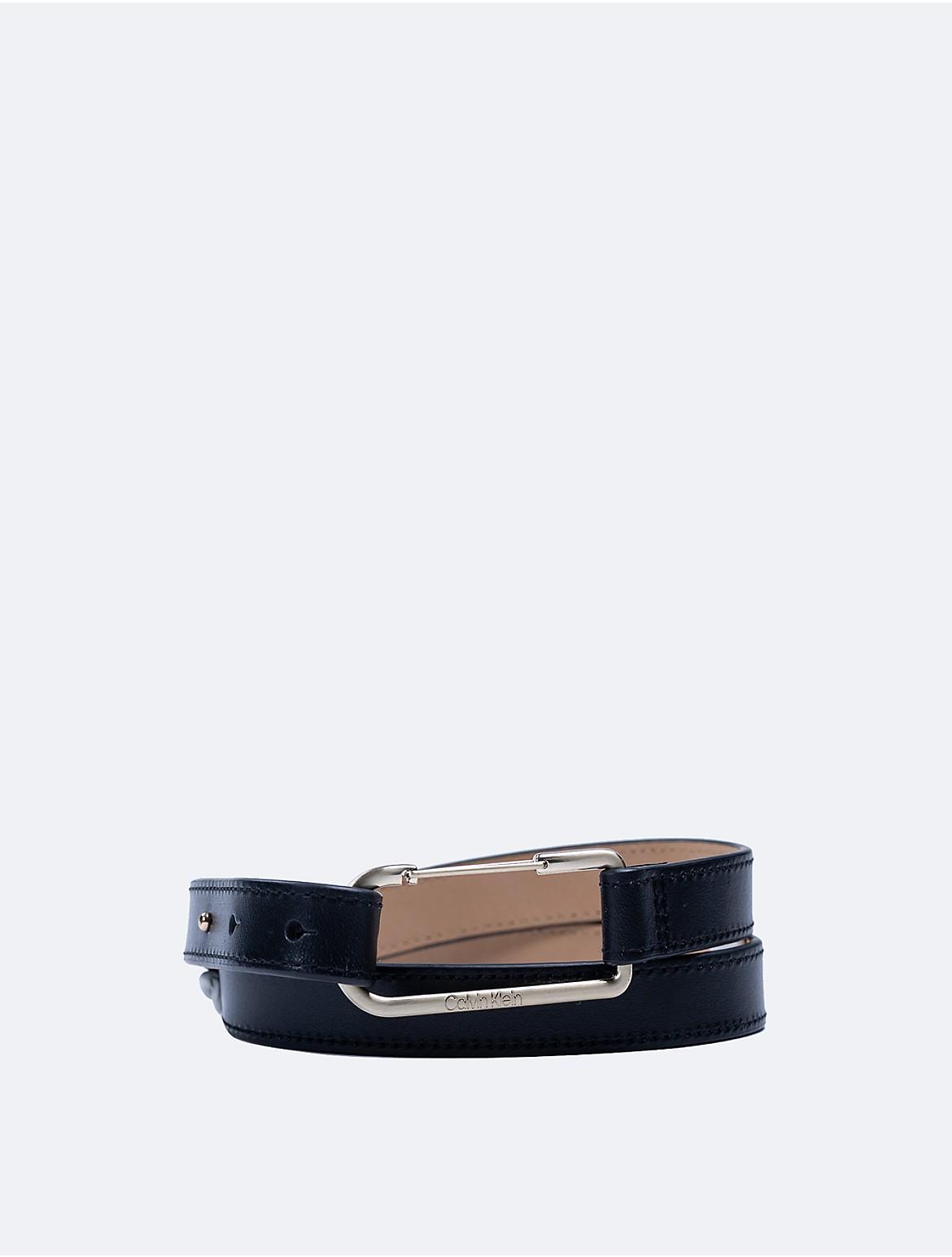 Calvin Klein Womens Carabiner Harness Belt - Black - L Product Image