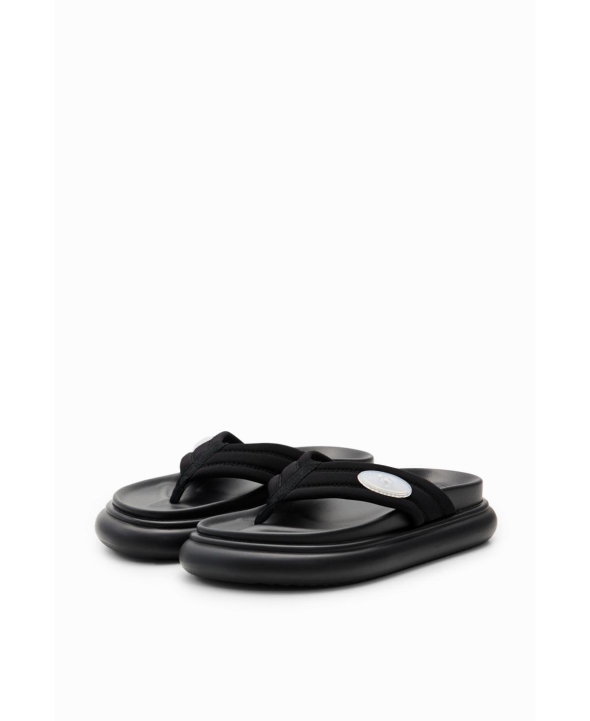 Desigual Womens Platform toe post sandals Product Image