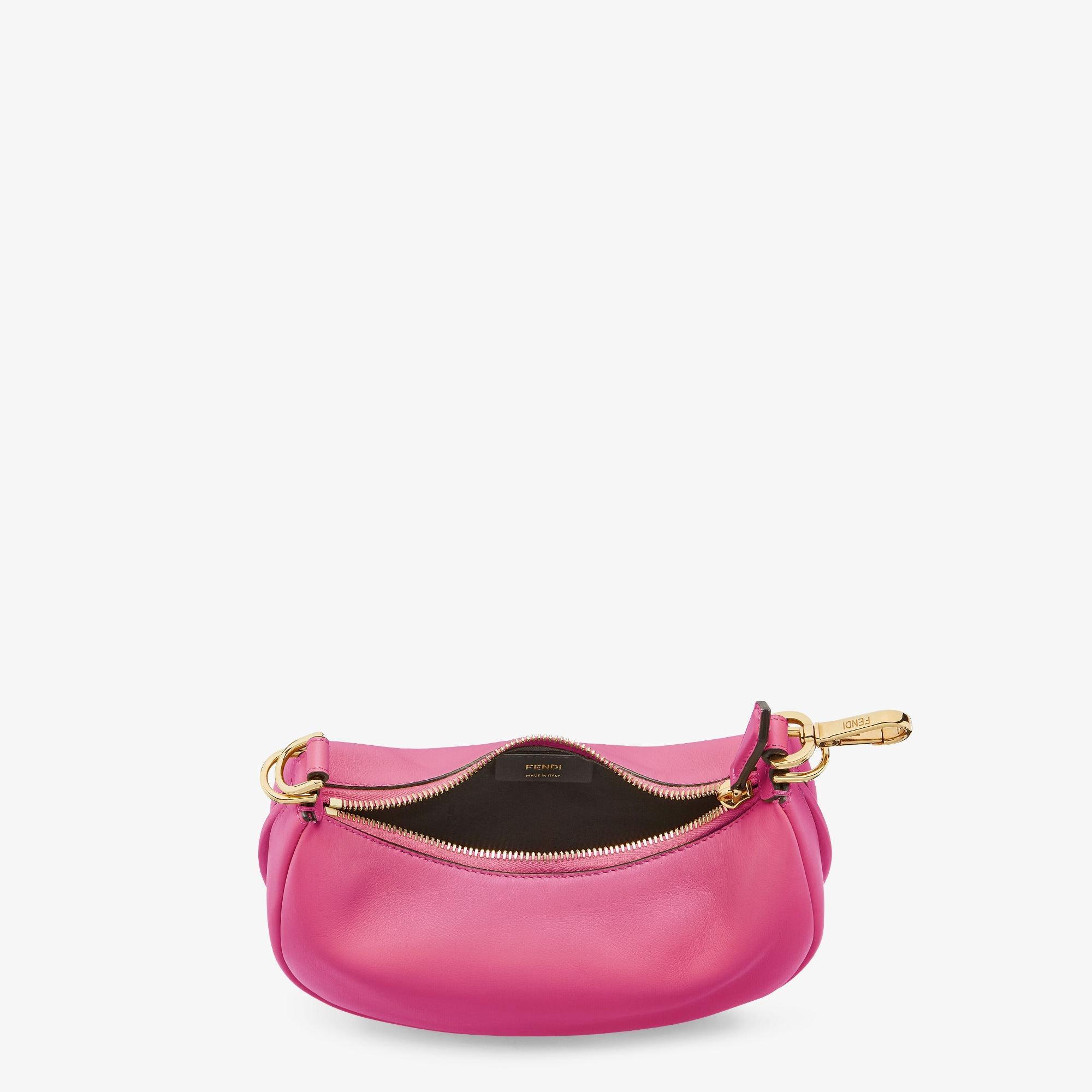 Fendigraphy MiniFuchsia leather mini bag Product Image