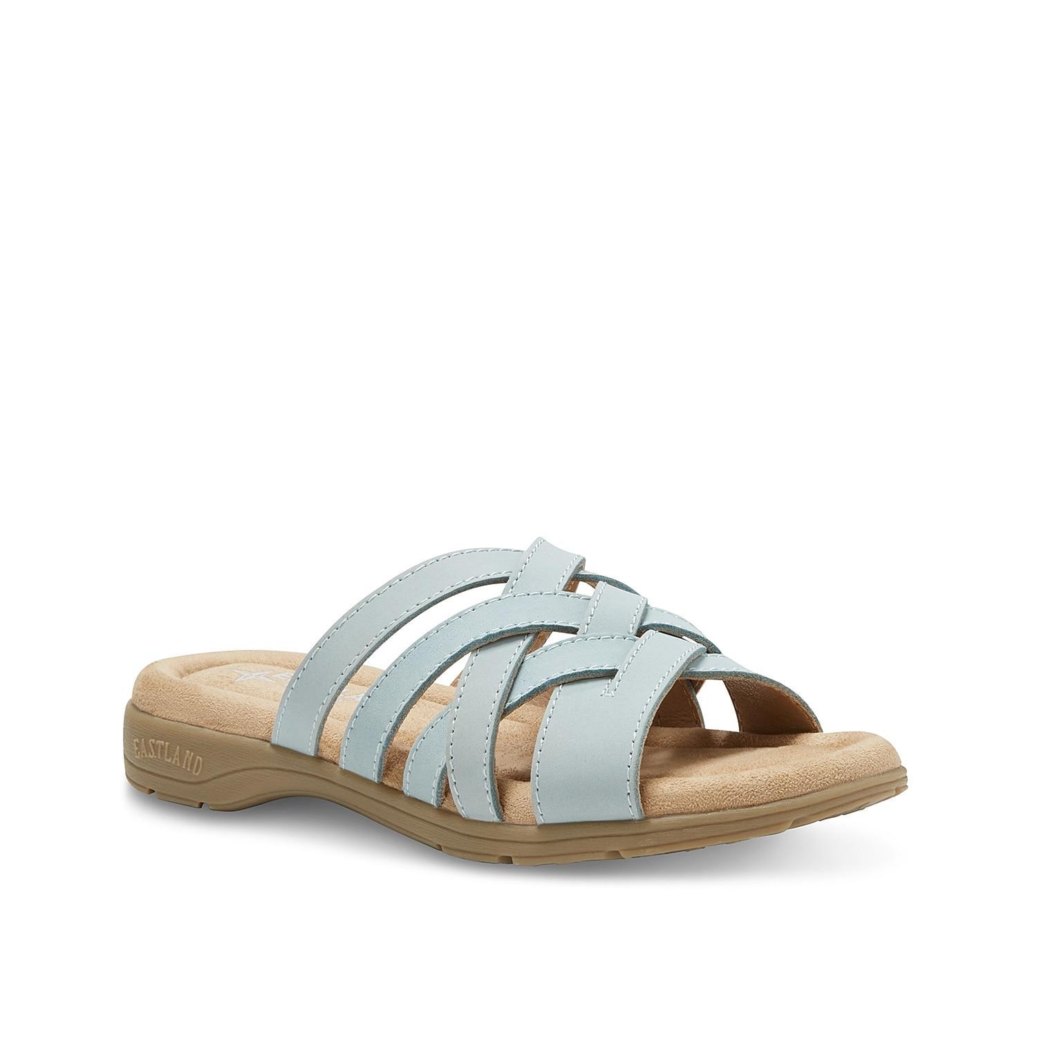 Eastland Womens Hazel Slide Sandal -NAVY NUBUC Product Image