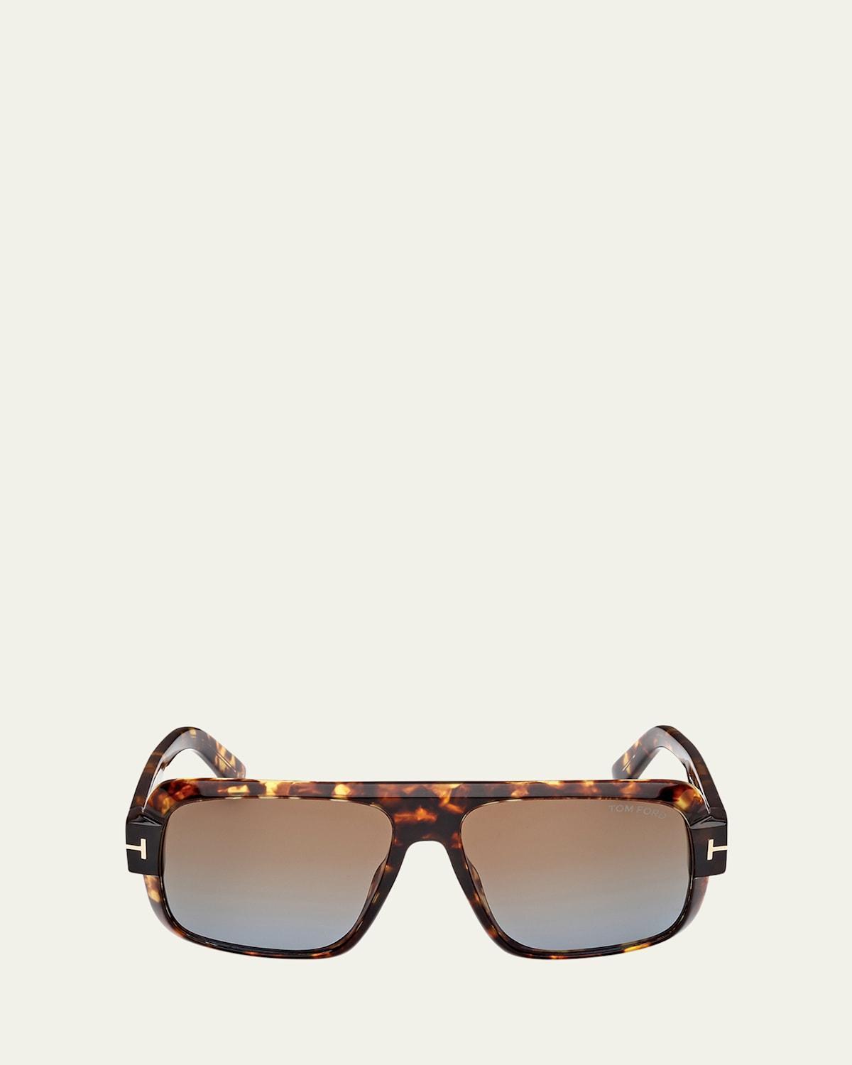 Men's Turner Acetate Rectangle Sunglasses Product Image