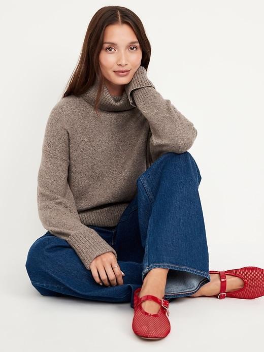 SoSoft Turtleneck Tunic Sweater Product Image