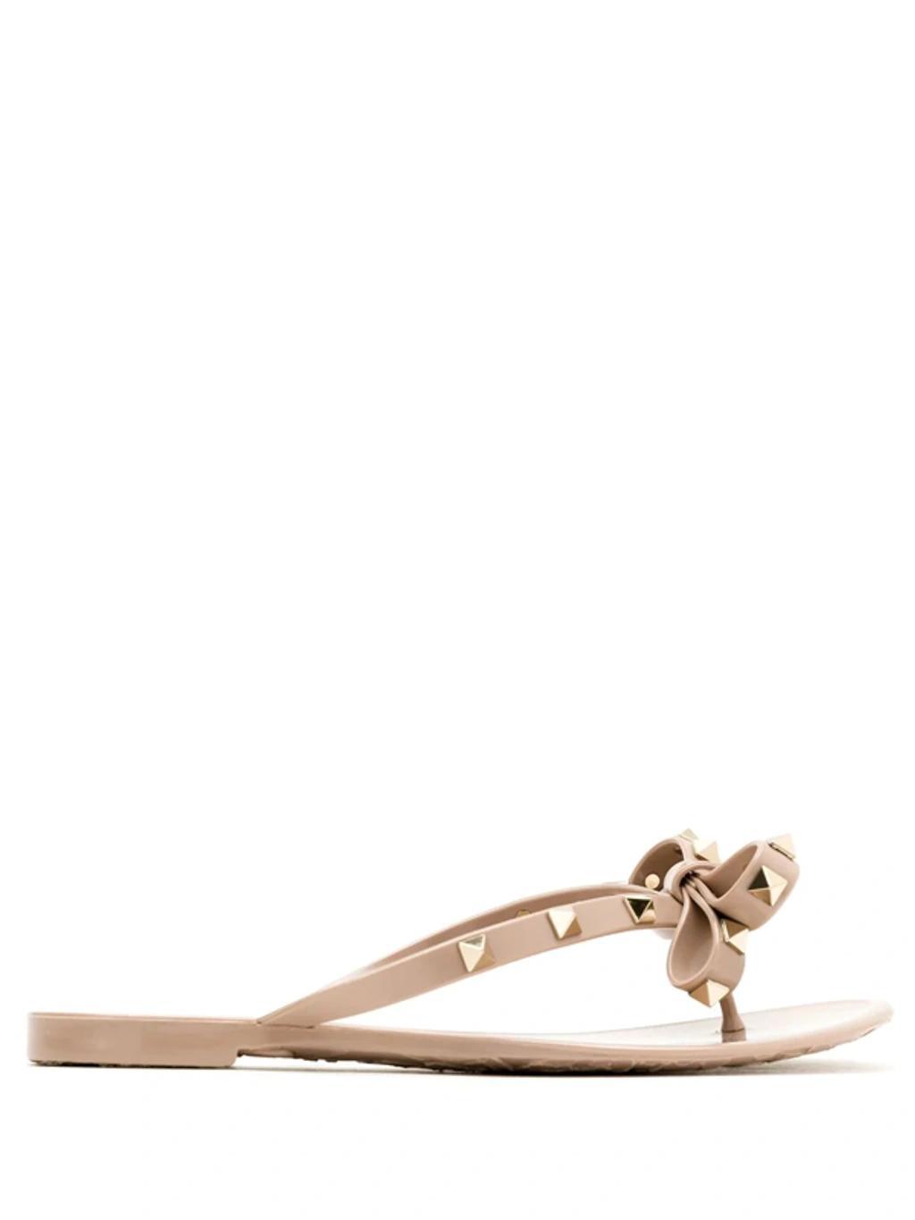 Rockstud Jelly Thong In Poudre Product Image