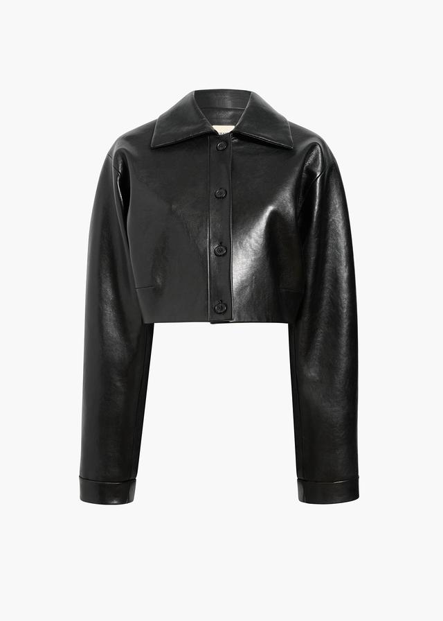 Sue Jacket in Black Leather Product Image