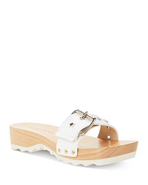 Elyse Vegan Star Buckle Slide Sandals Product Image