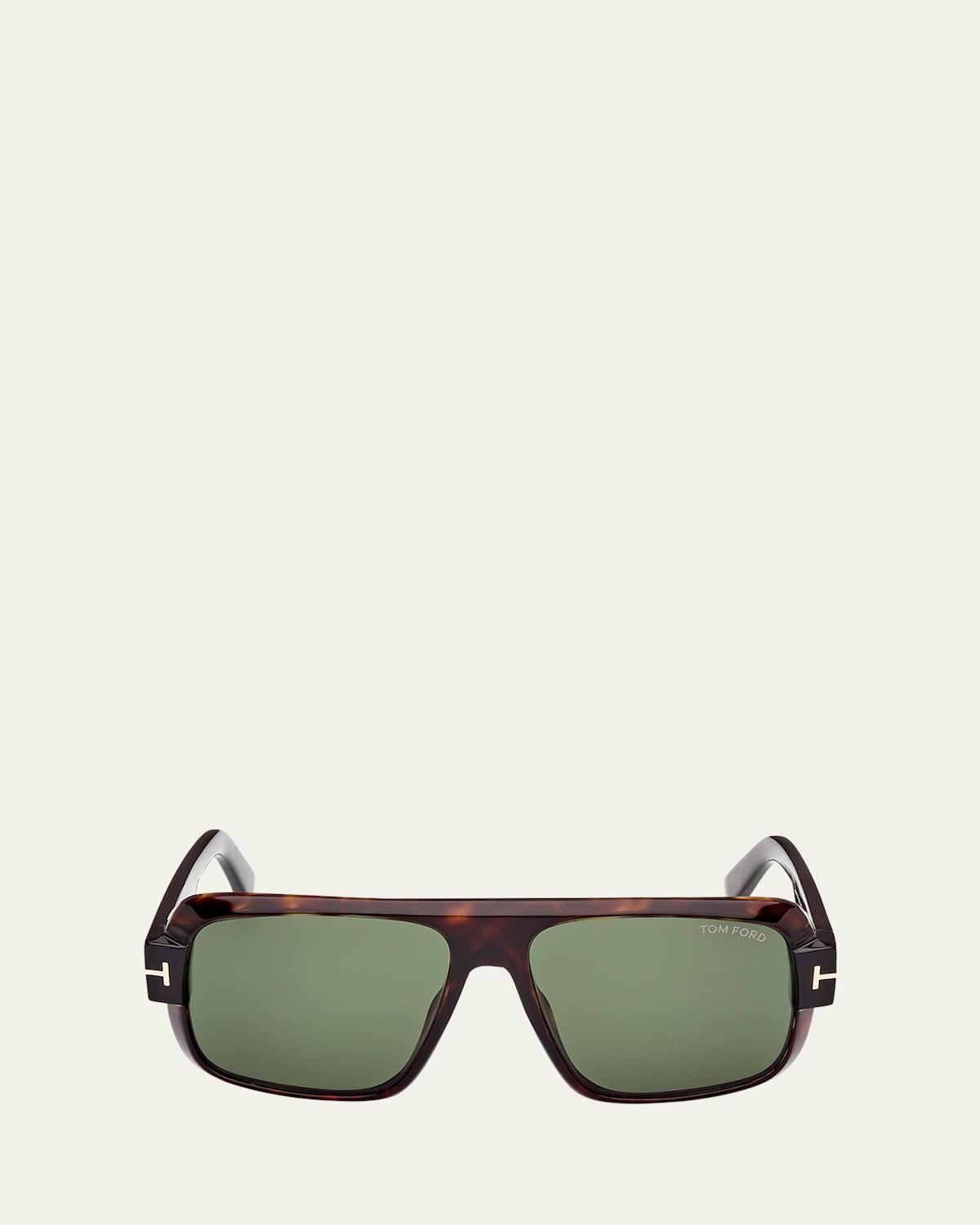 Men's Turner Acetate Rectangle Sunglasses Product Image