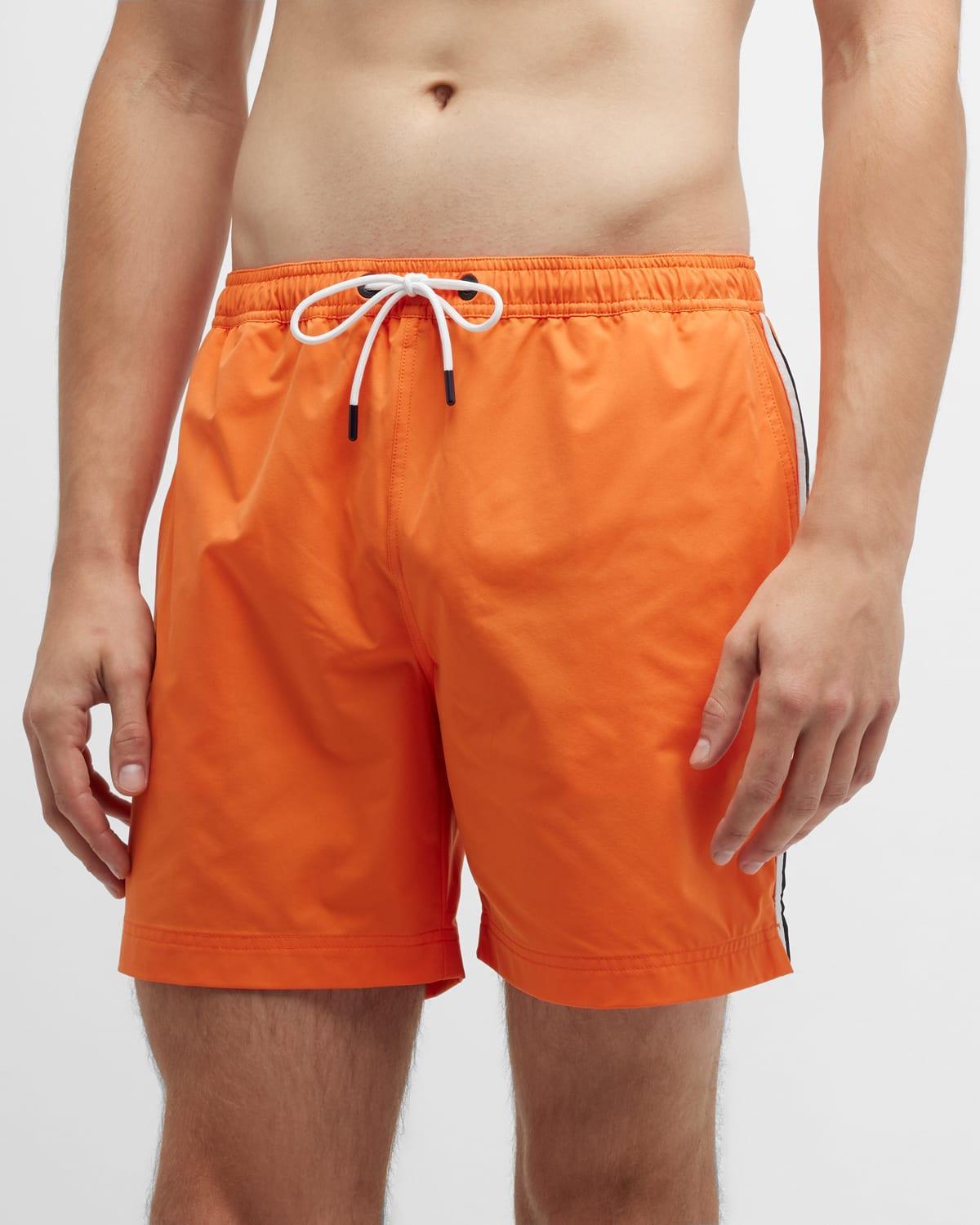 Mens Amalfi Side-Stripe Swim Shorts Product Image