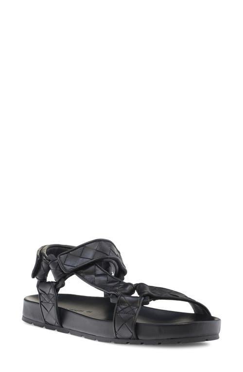 Mens Intreccio Leather Slingback Sandals Product Image