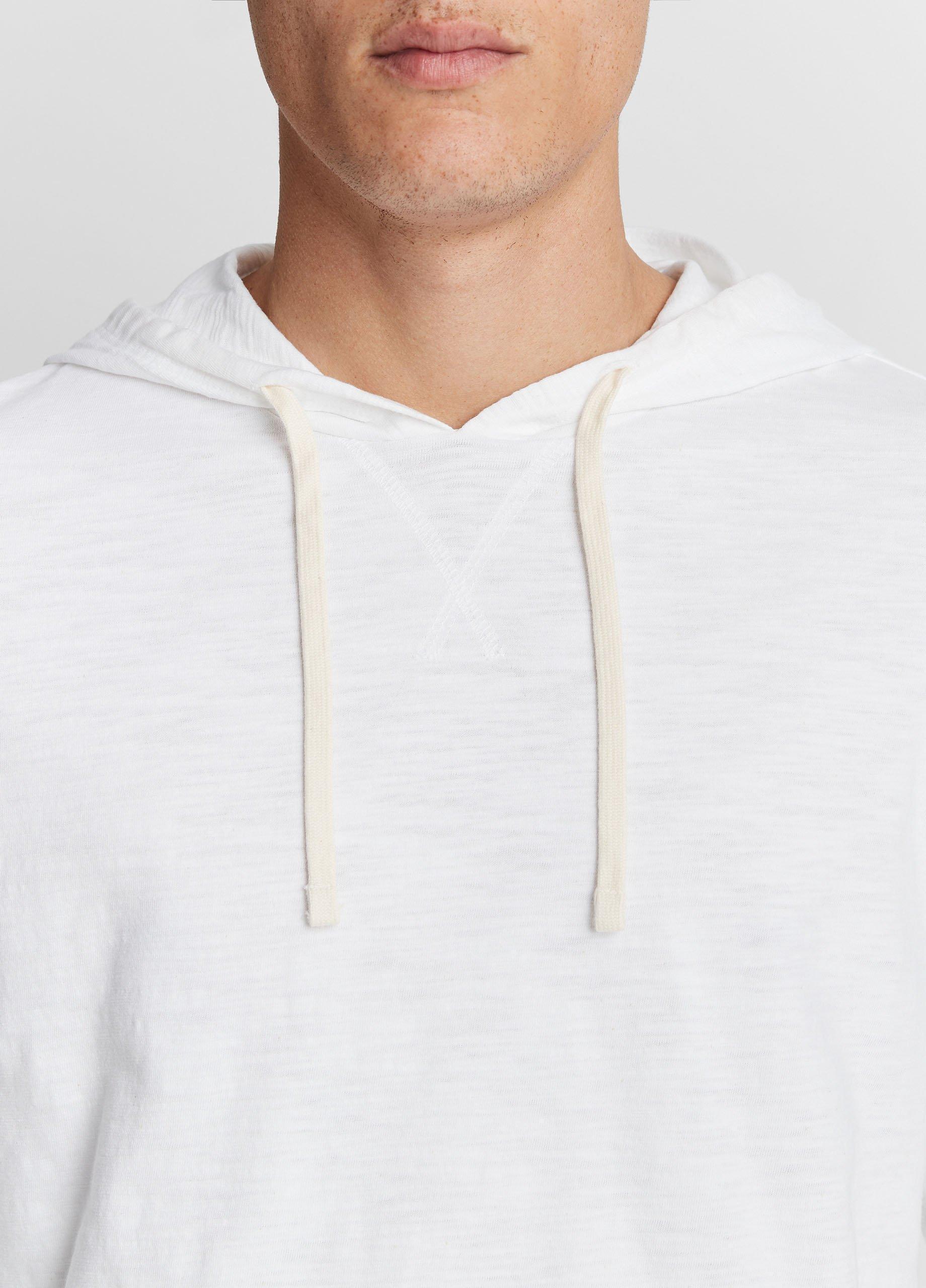 Textured Cotton Hoodie Product Image