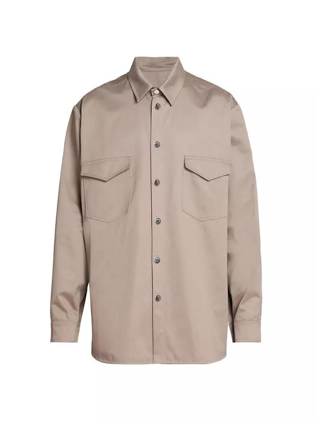 Kinny Cotton Button-Front Shirt Product Image