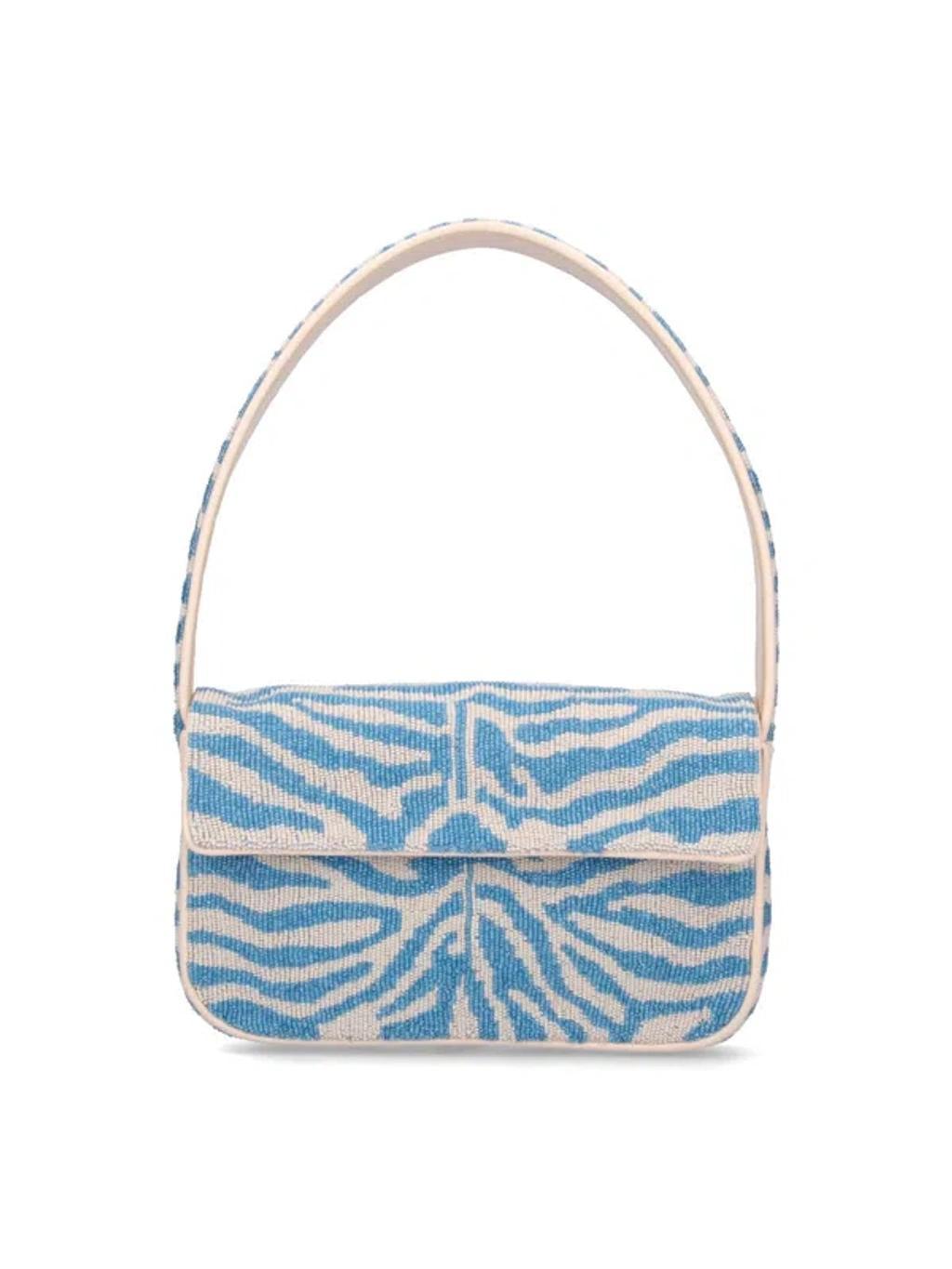 STAUD Tommy Shoulder Bag In Light Blue Product Image