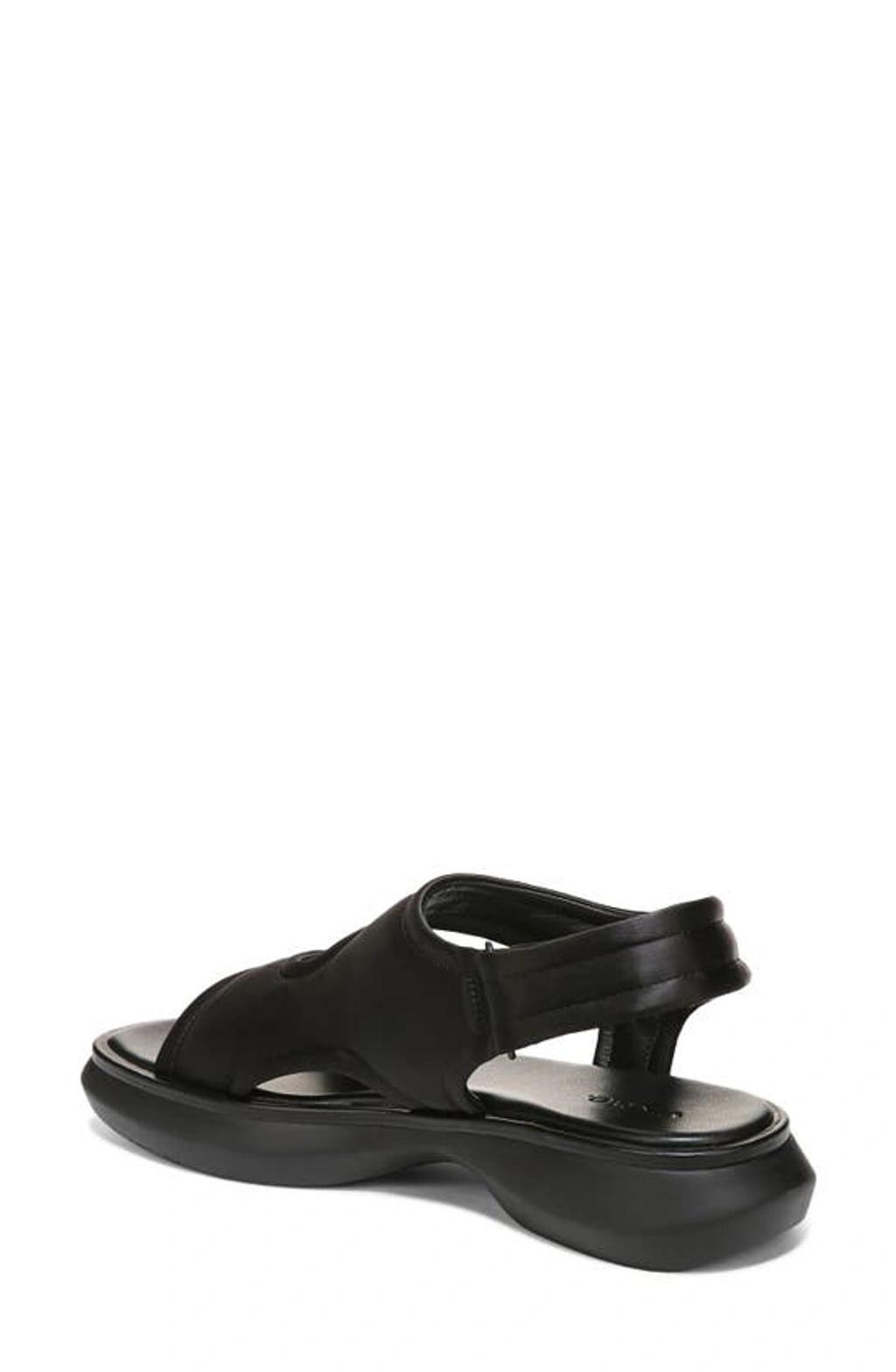 Fresca Satin Sporty Slingback Sandals In Multi Product Image