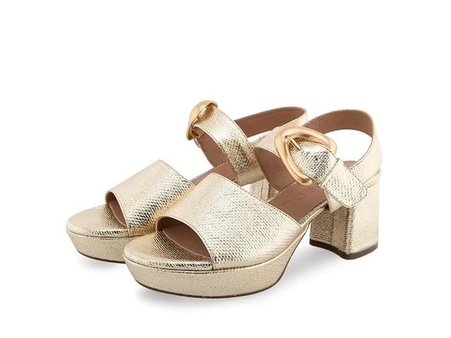 Aerosoles Chamber (Soft Gold Canvas) Women's Sandals Product Image